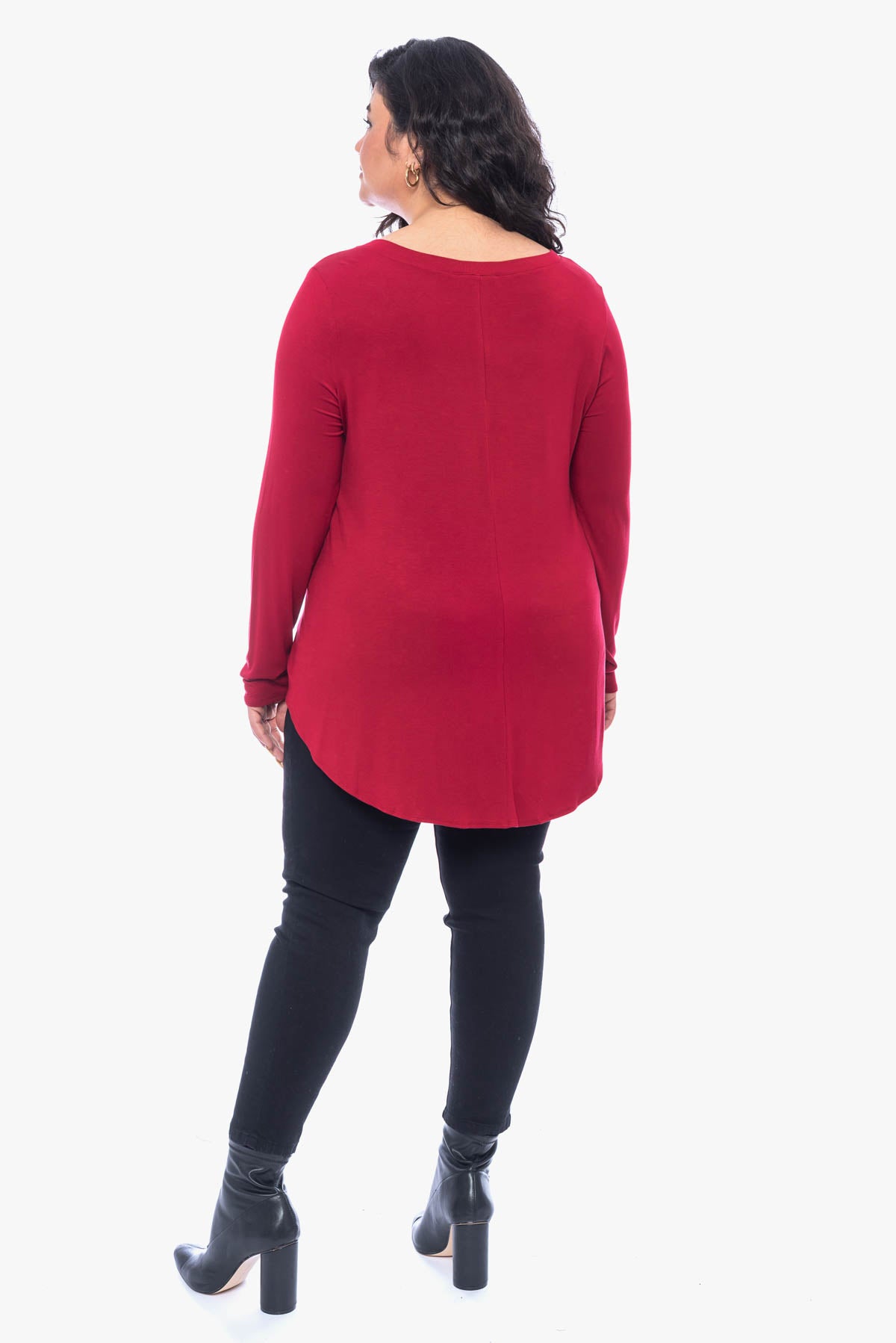 JULIENNE hi-lo comfy top