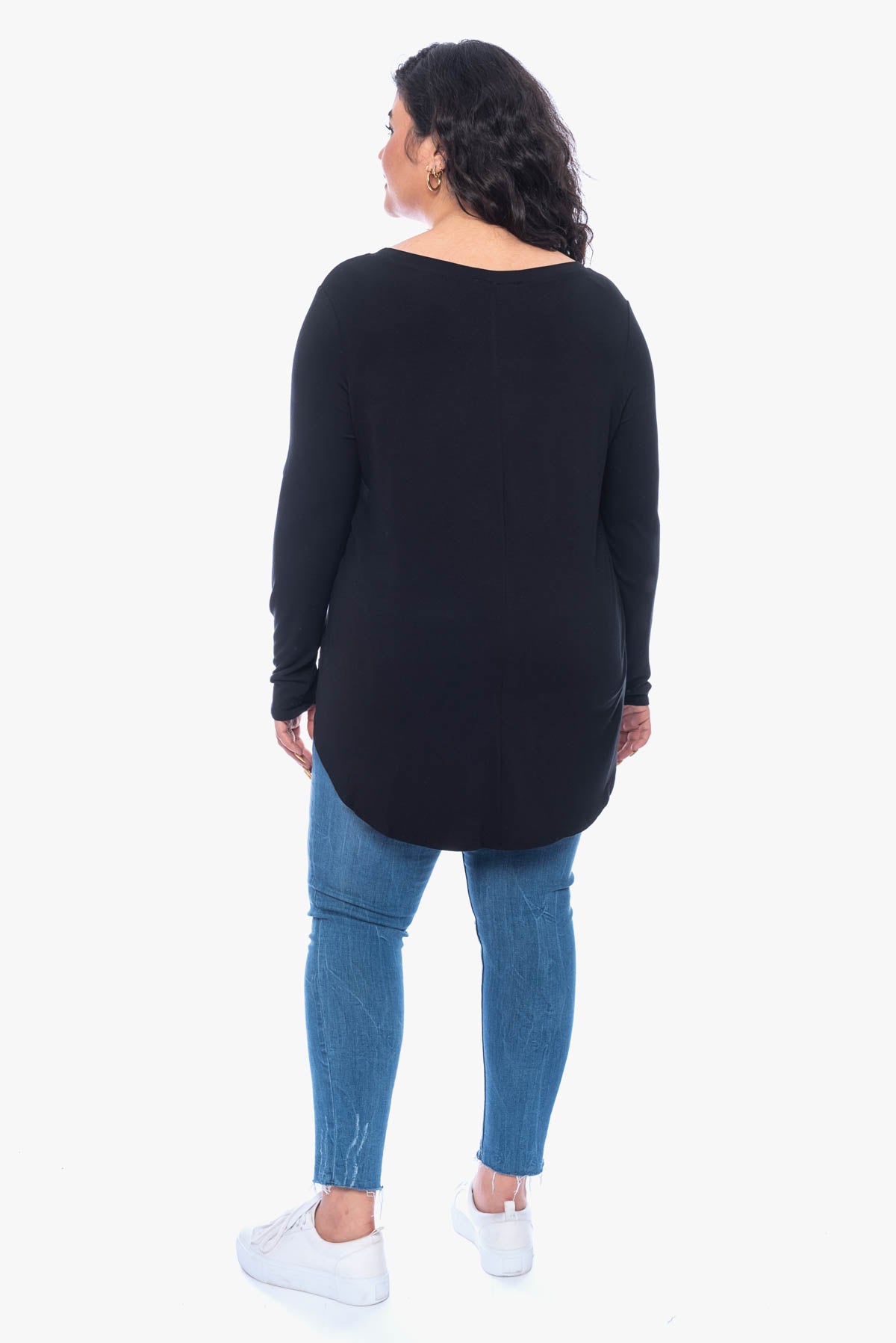 JULIENNE hi-lo comfy top