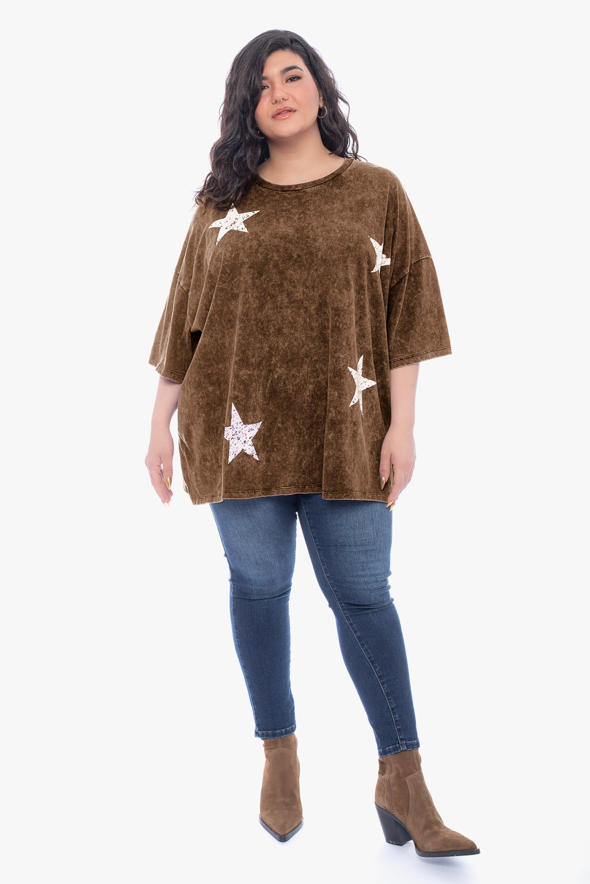 CODY washed oversized top