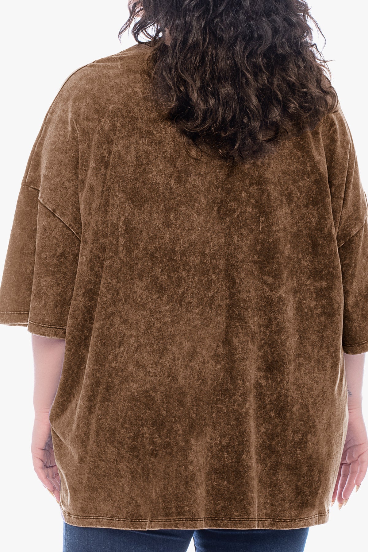 CODY washed oversized top