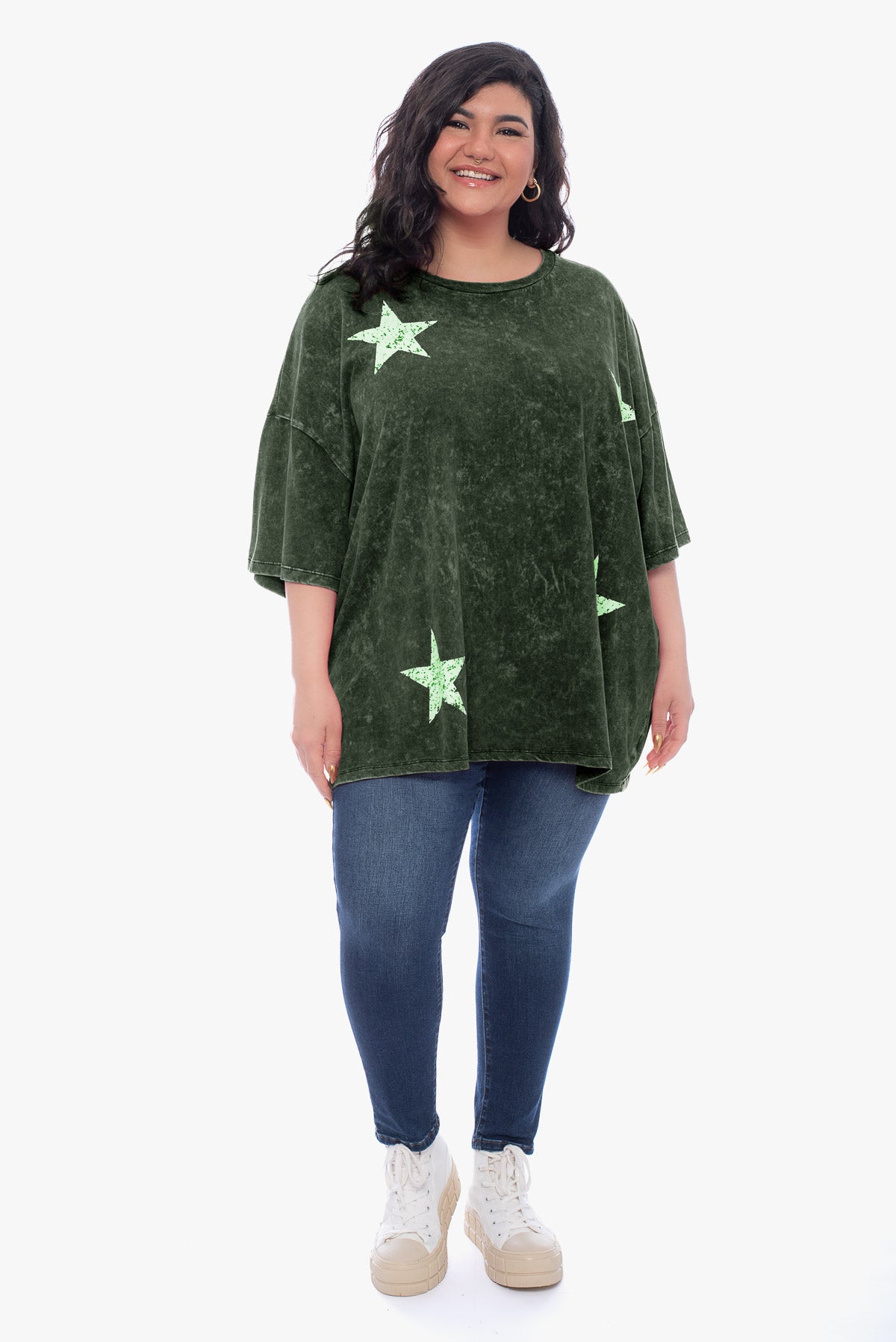 CODY washed oversized top