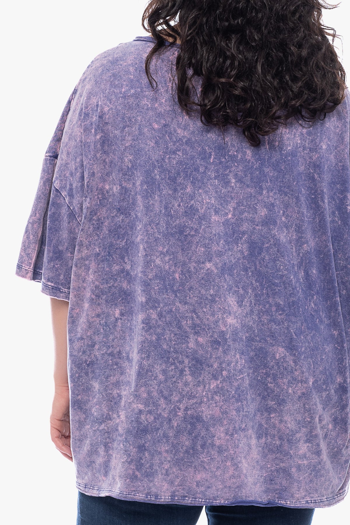 APRIL washed cotton top