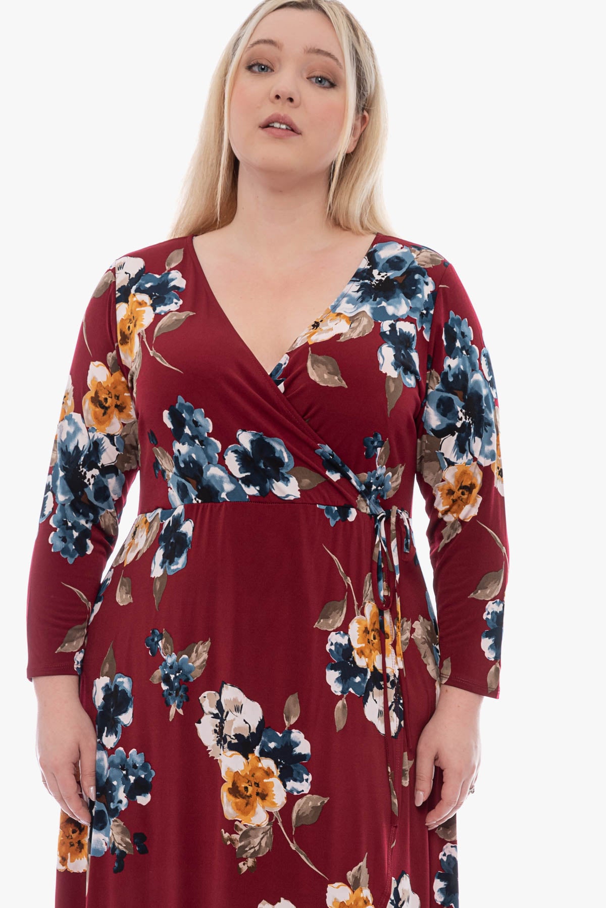 Bertha - burgundy