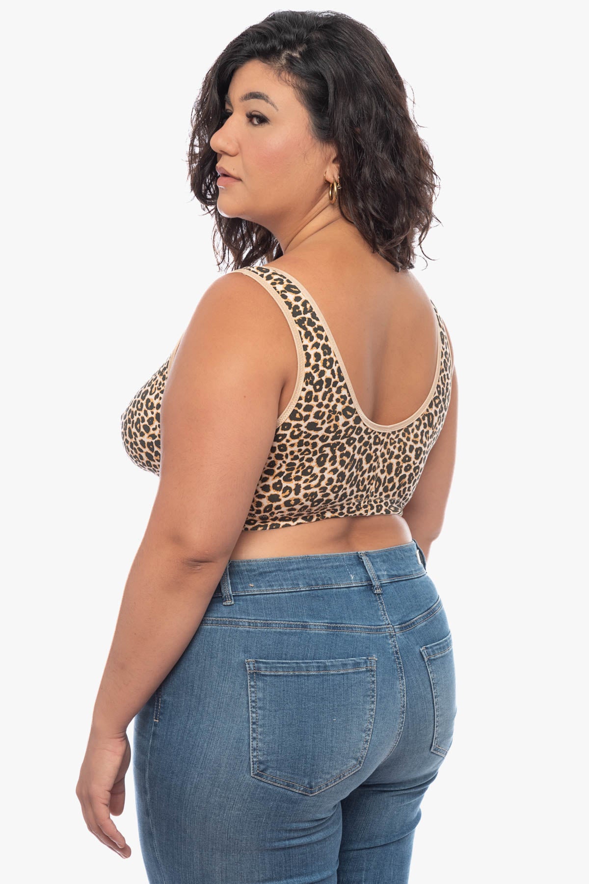 LYDIA front fastening bra (printed)