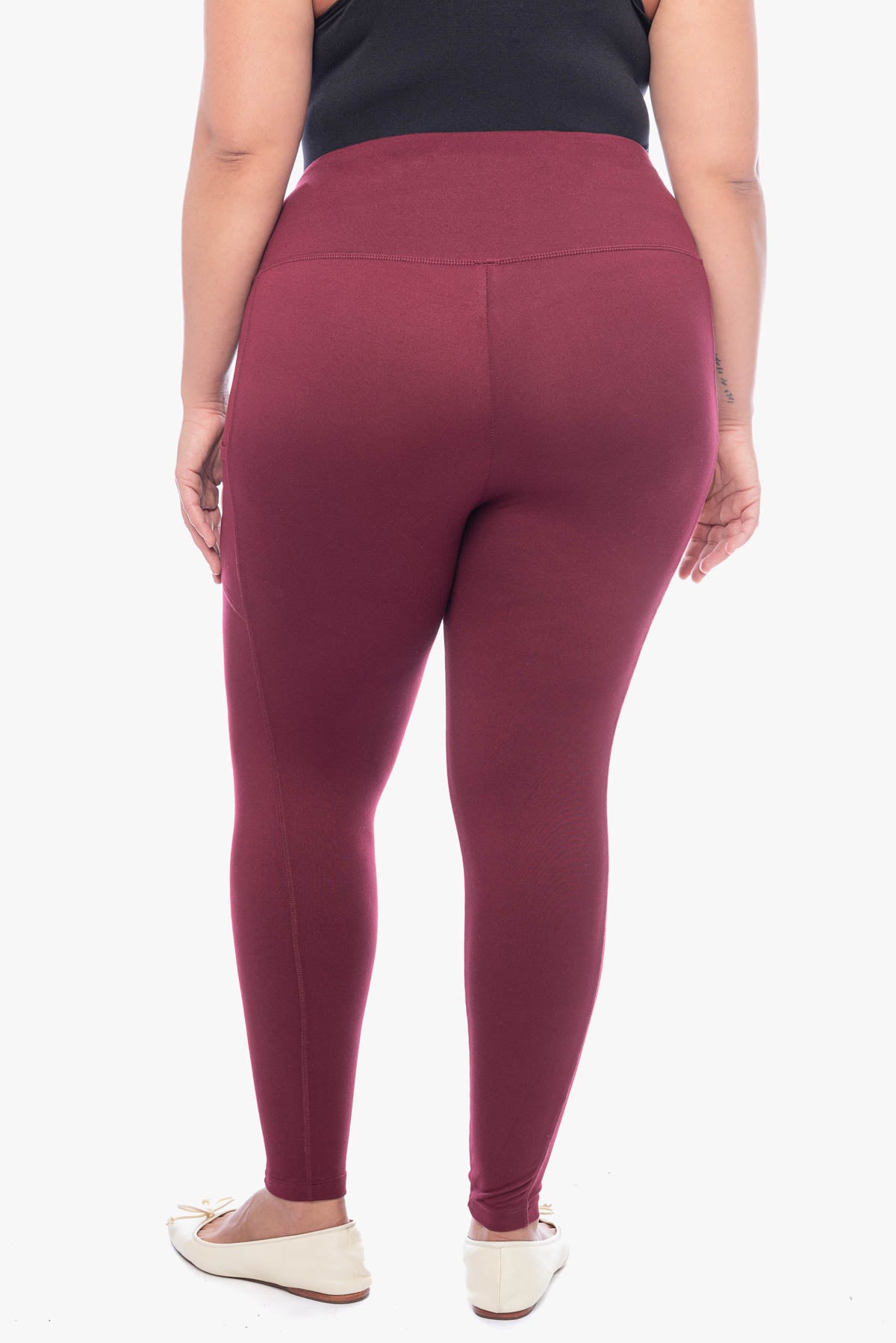 BRILEY microfiber sports leggings