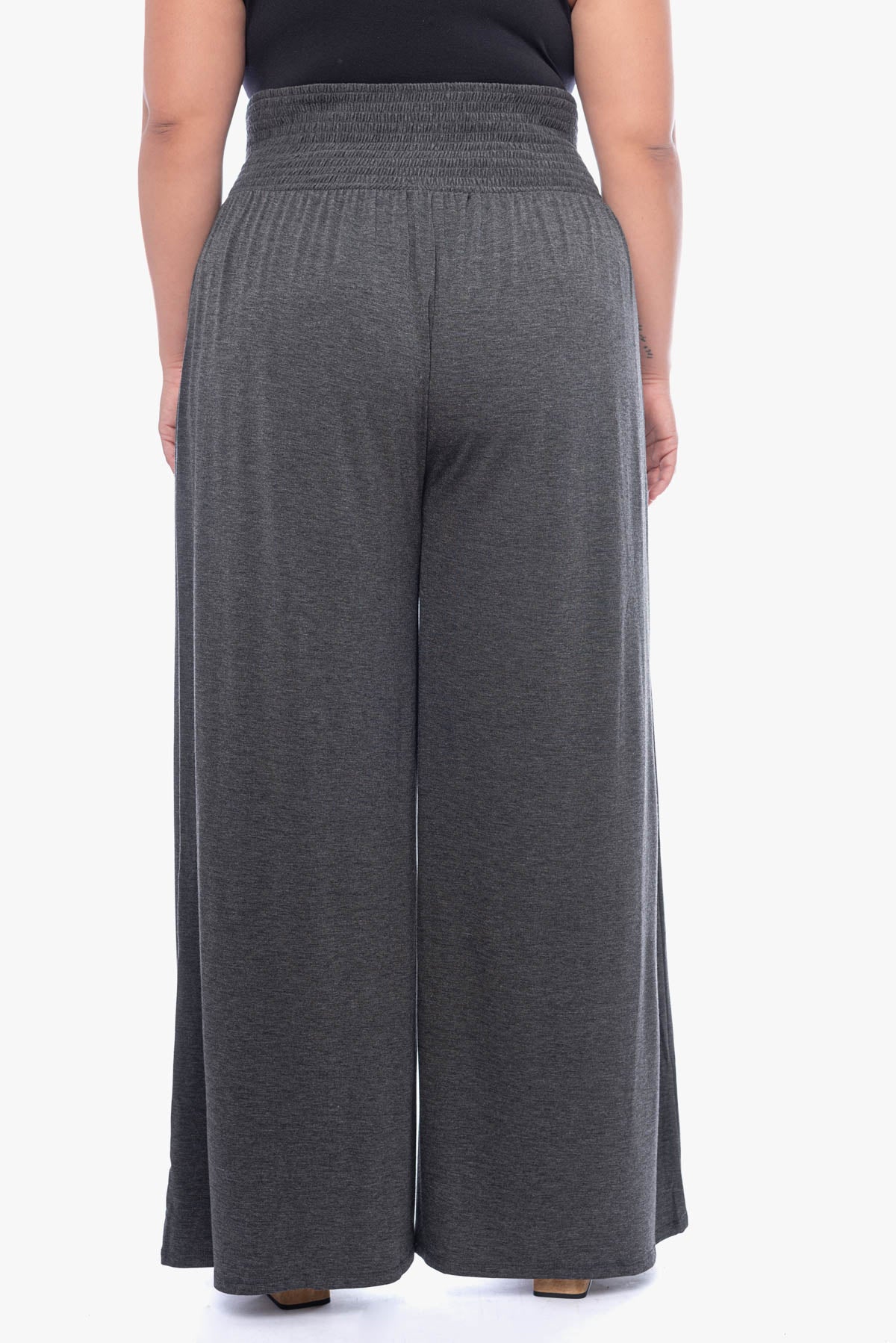 DENICE wide-leg stretchy pants