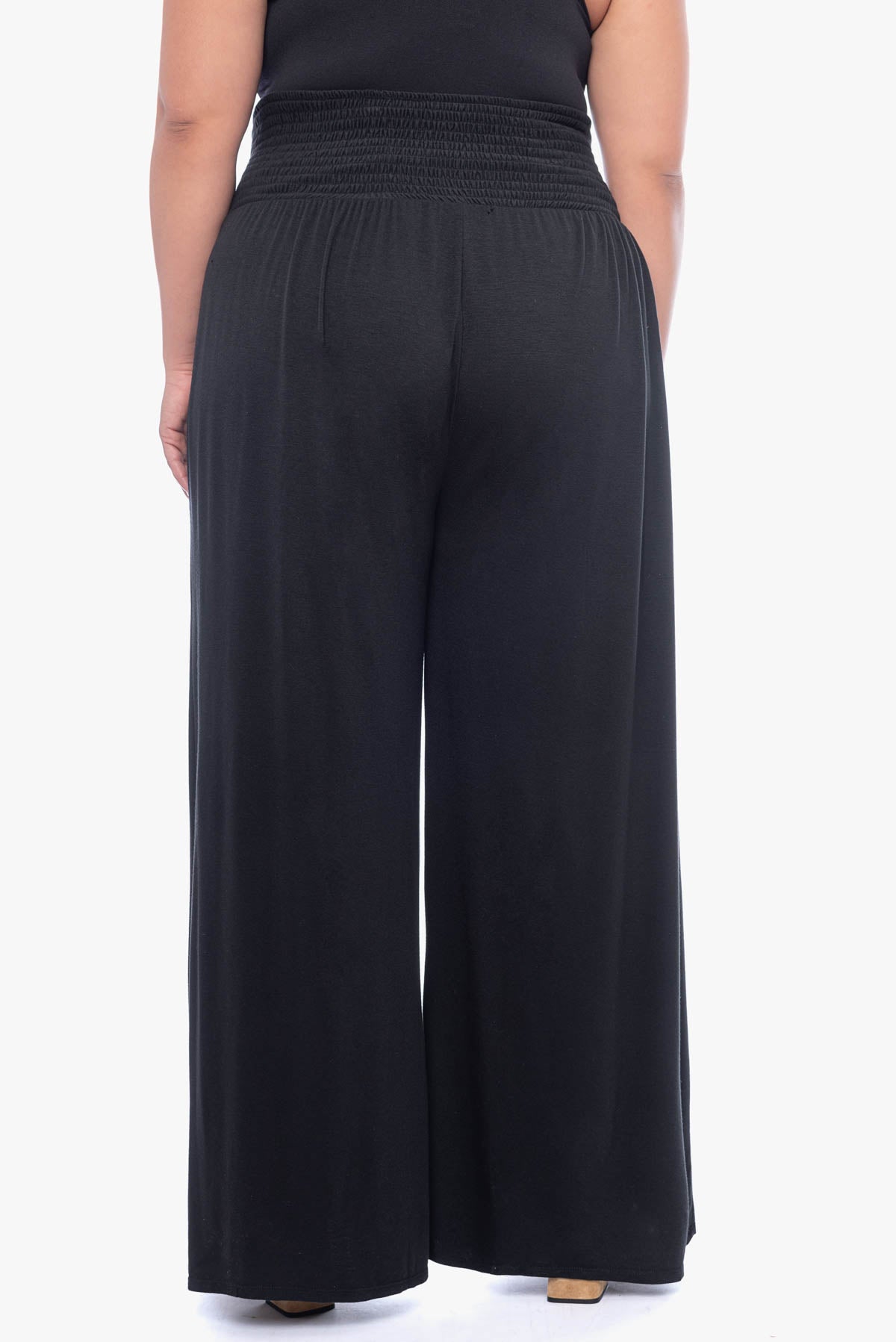 DENICE wide-leg stretchy pants