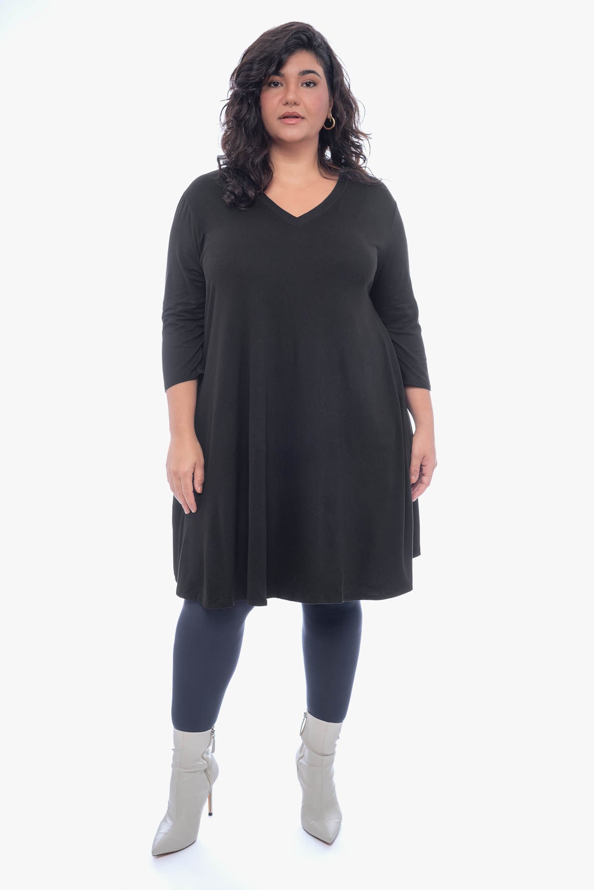 SHEILA 3/4 sleeve dress