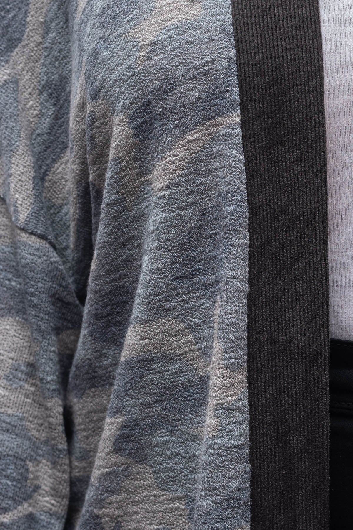 CATRINA camo printed cardigan