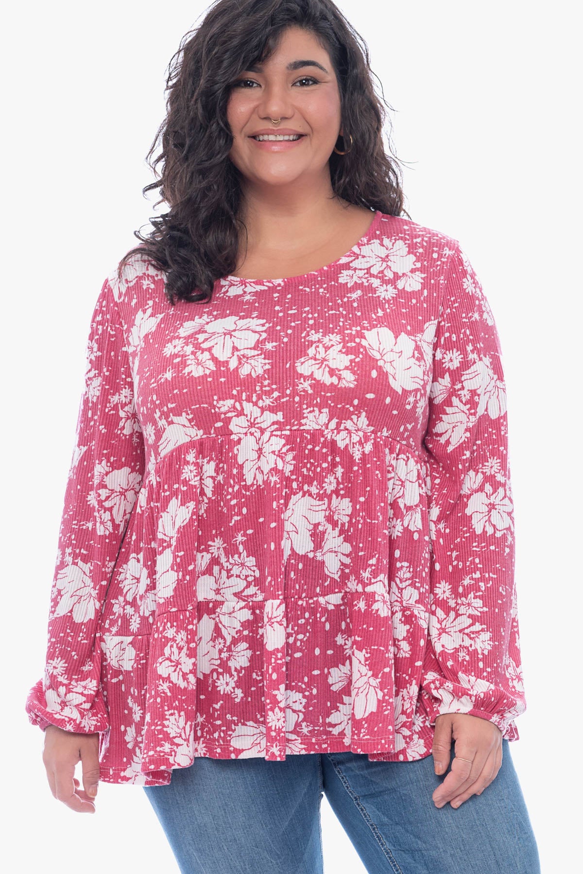 ALIANA ribbed top
