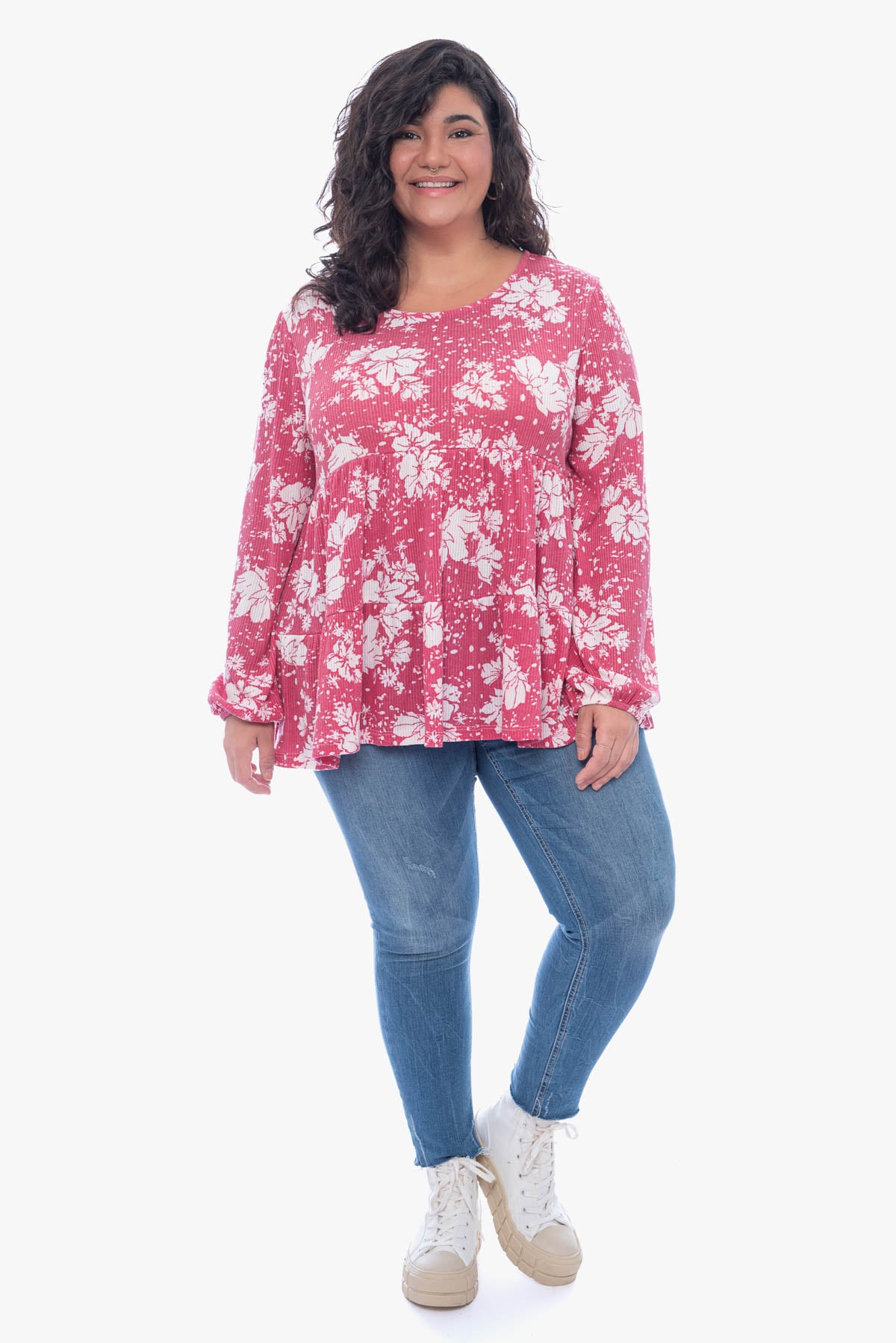 ALIANA ribbed top