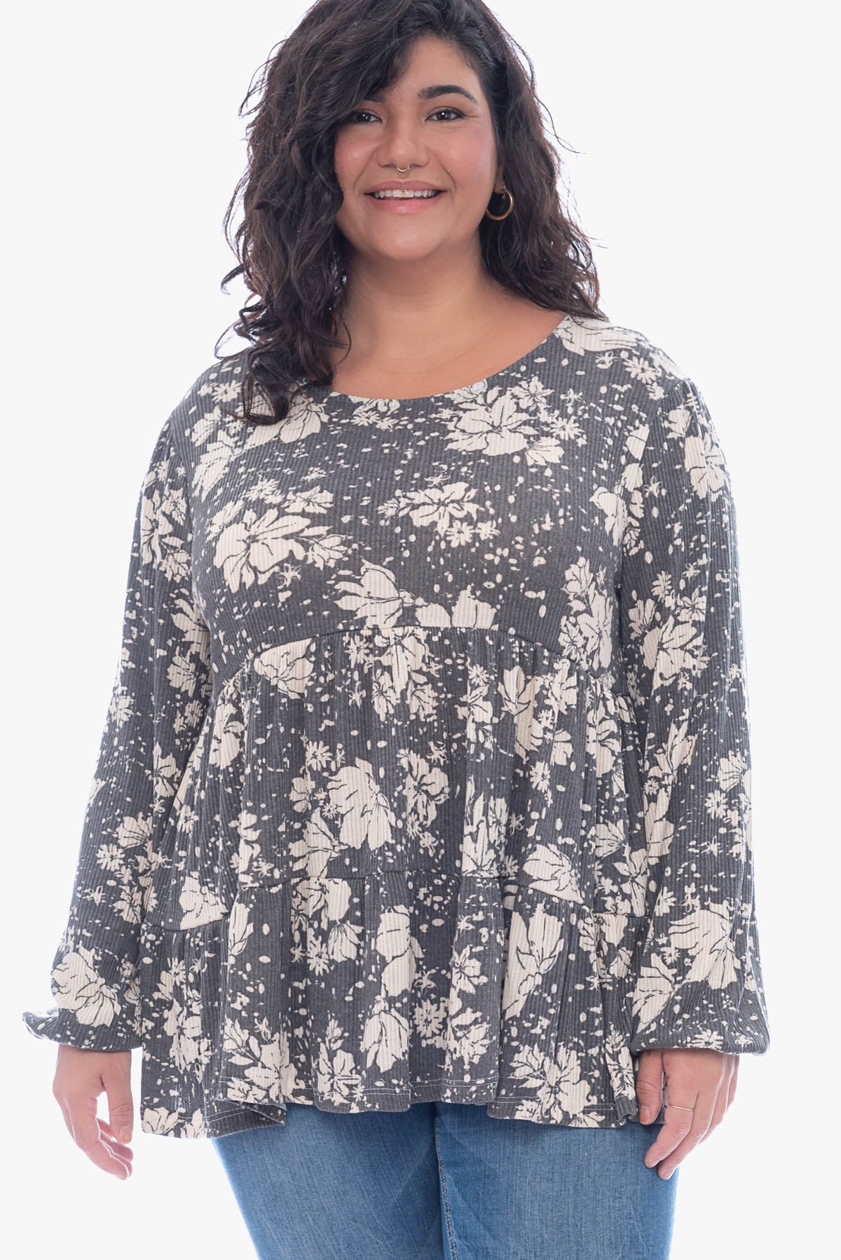 ALIANA ribbed top