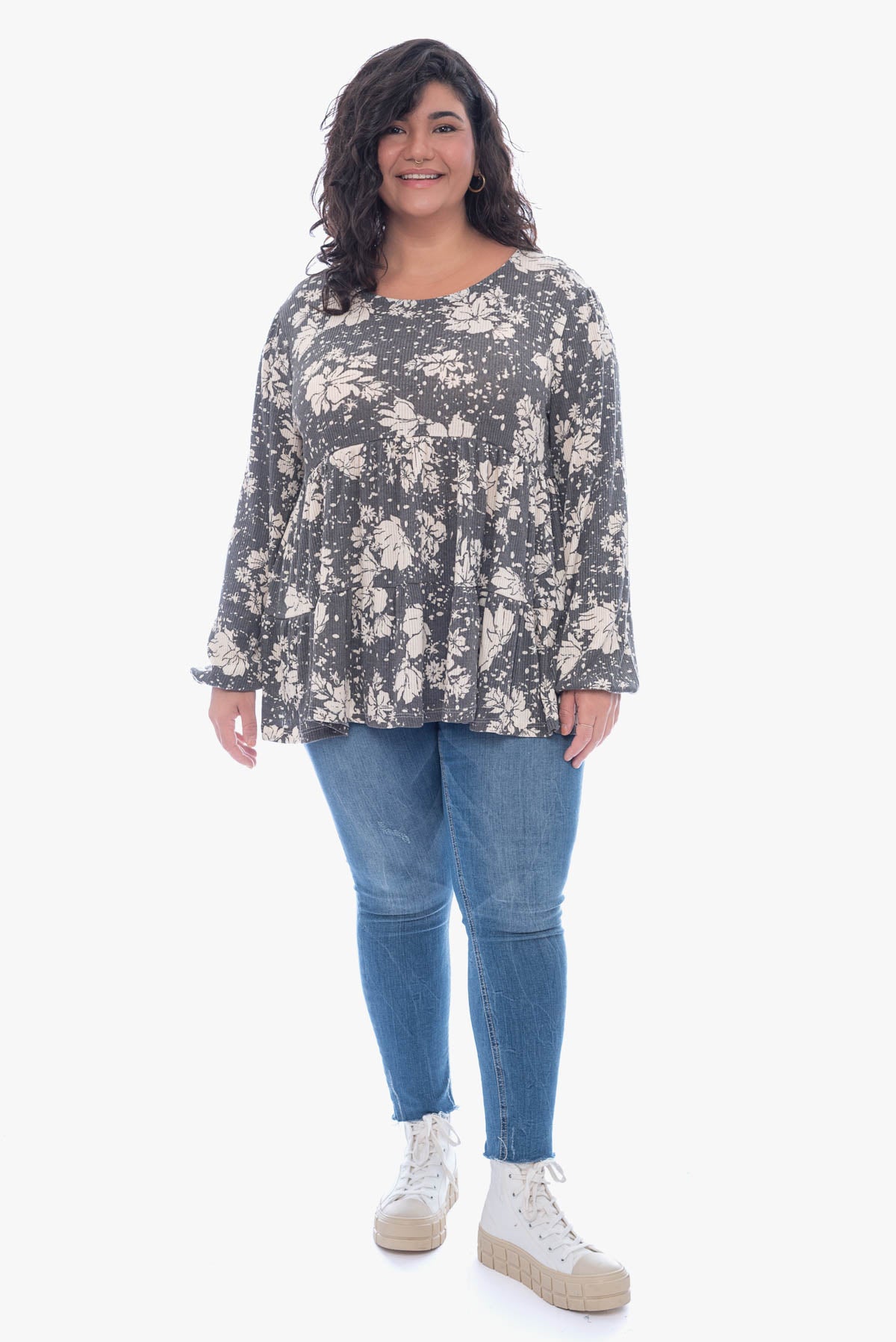 ALIANA ribbed top