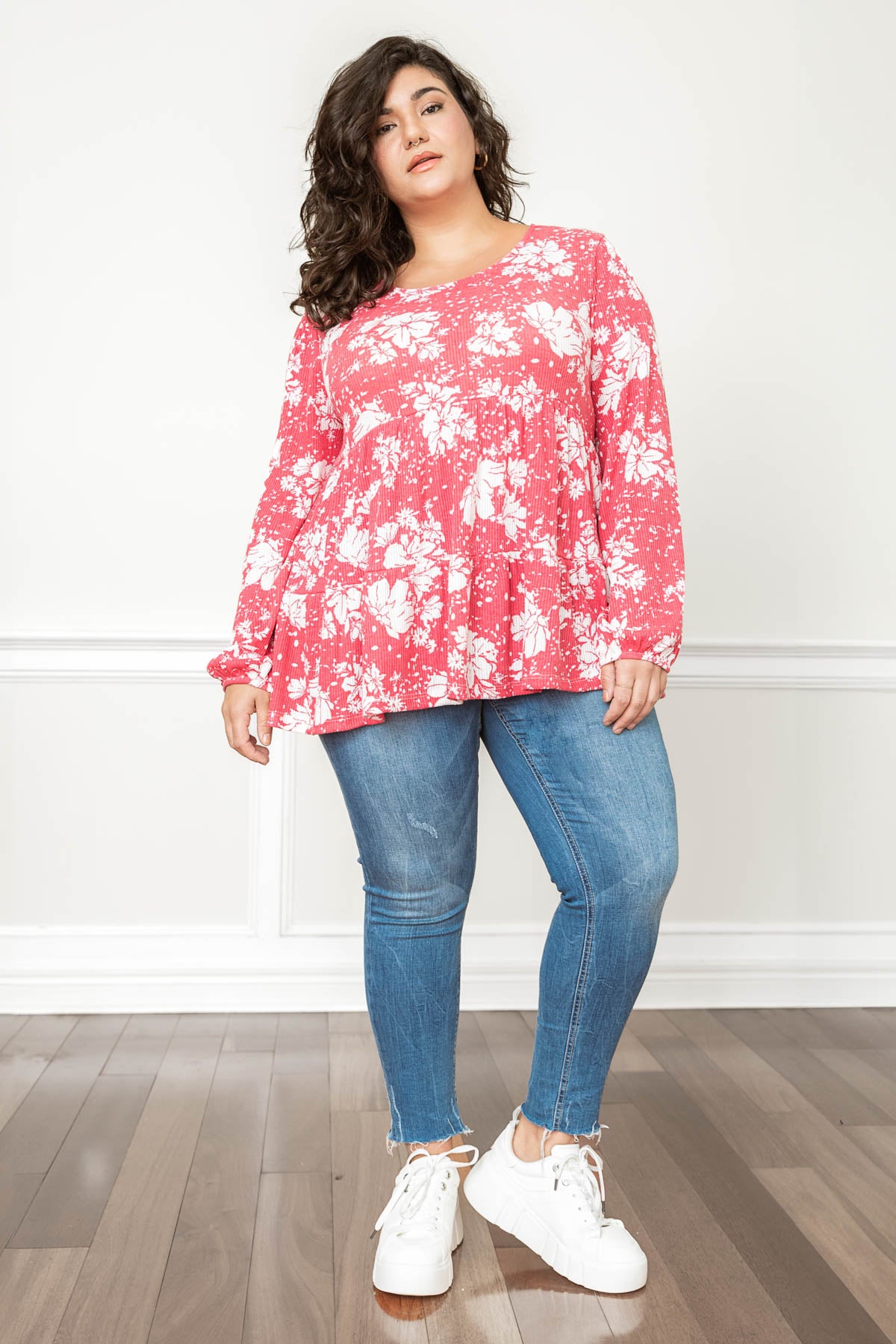 ALIANA ribbed top
