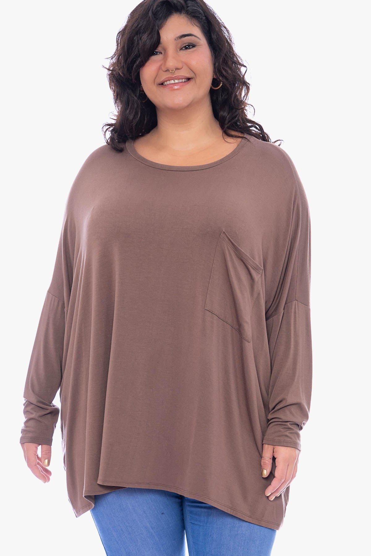 SHAWN R oversized top