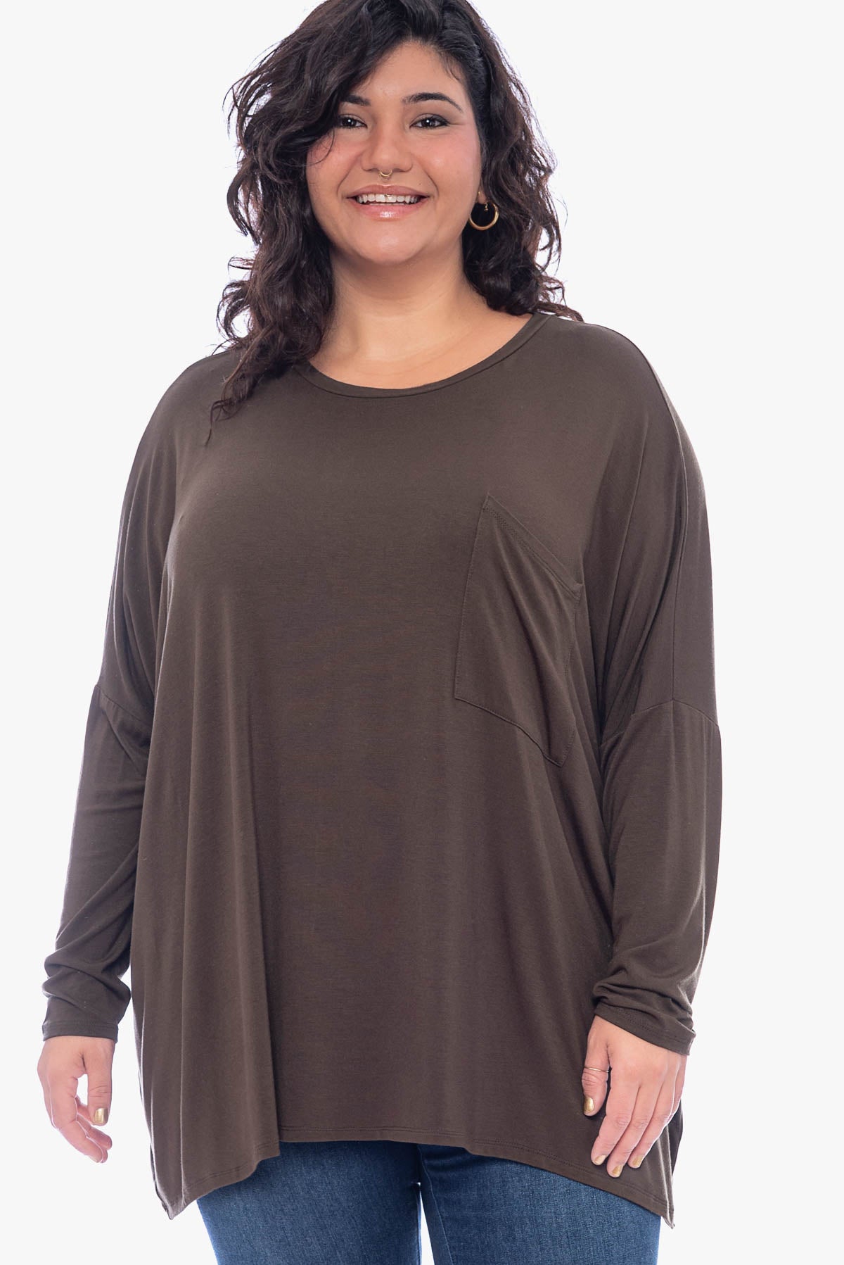 SHAWN R oversized top