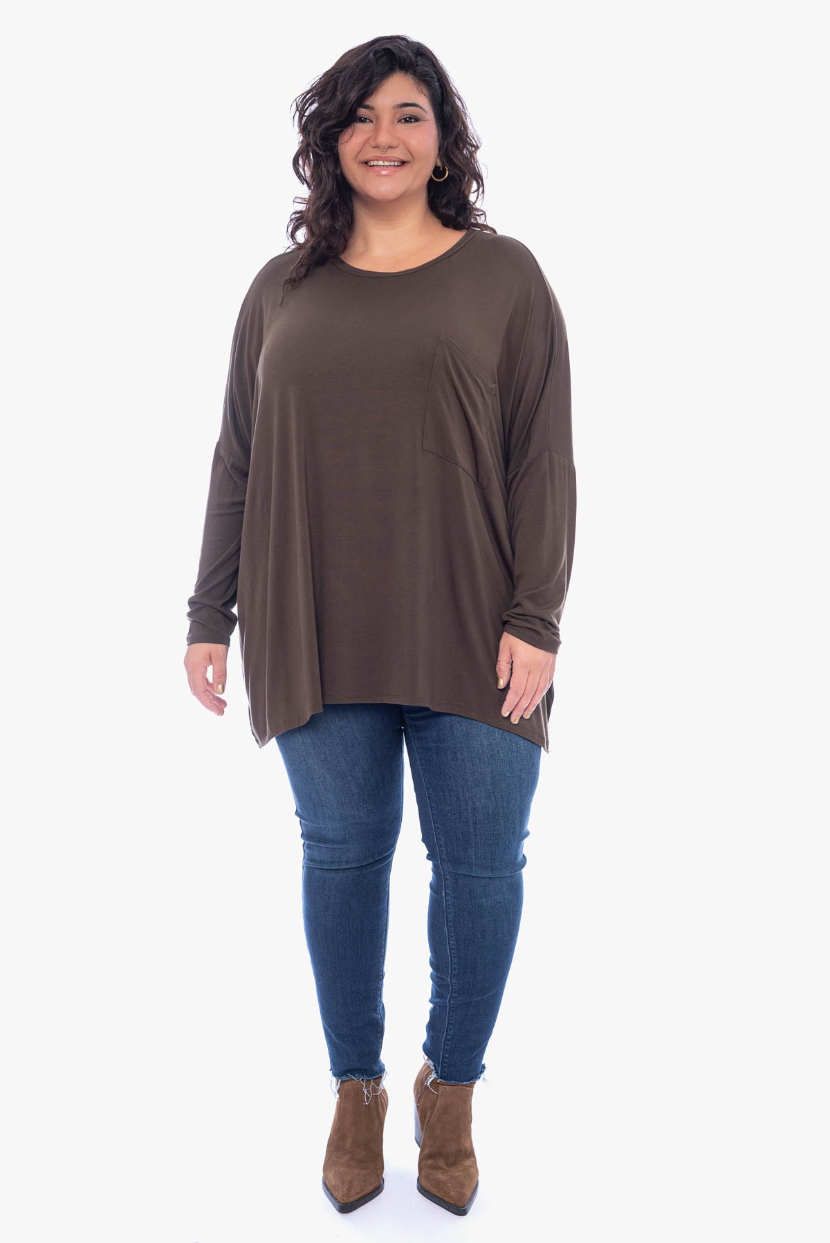 SHAWN R oversized top
