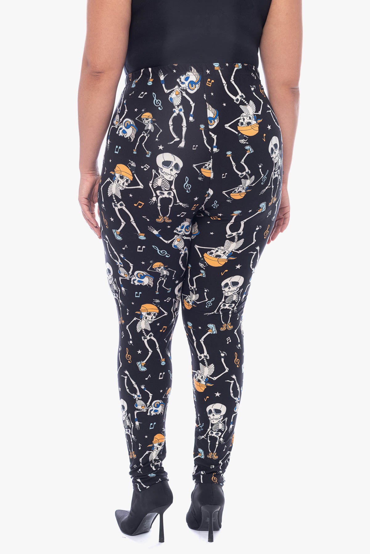 LILLY skeletons printed leggings