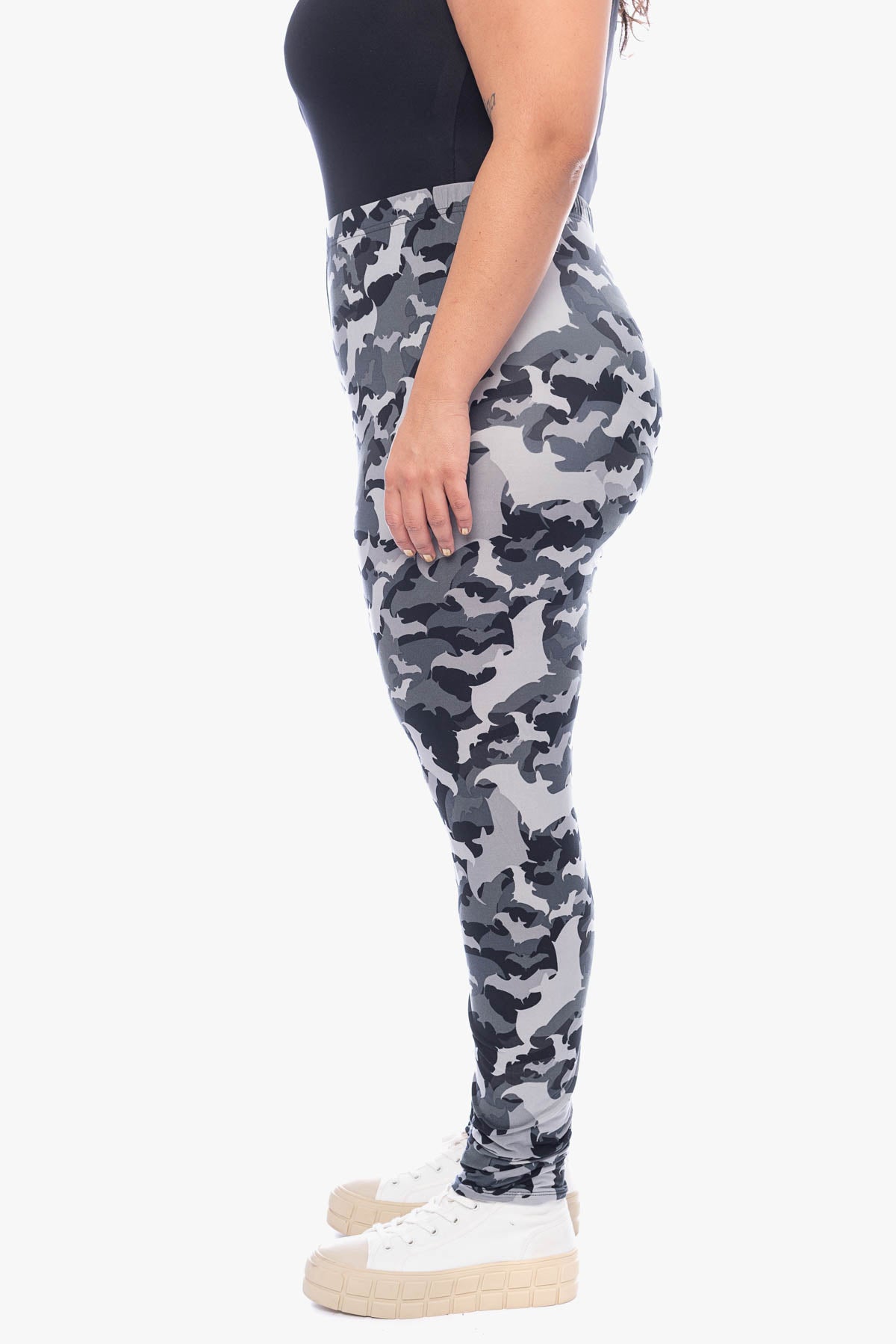 LILLY grey bats leggings