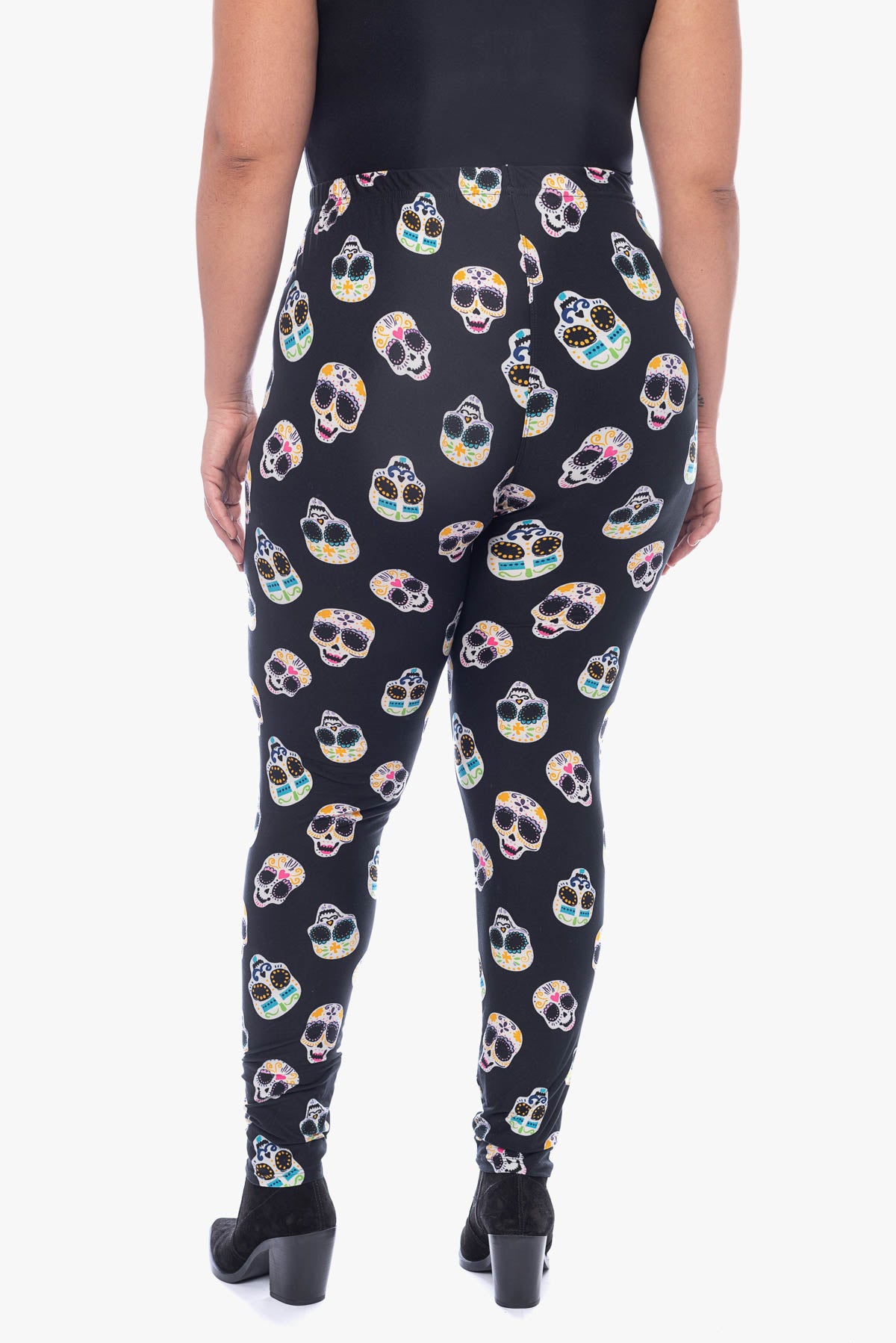 LILLY smiling skulls leggings