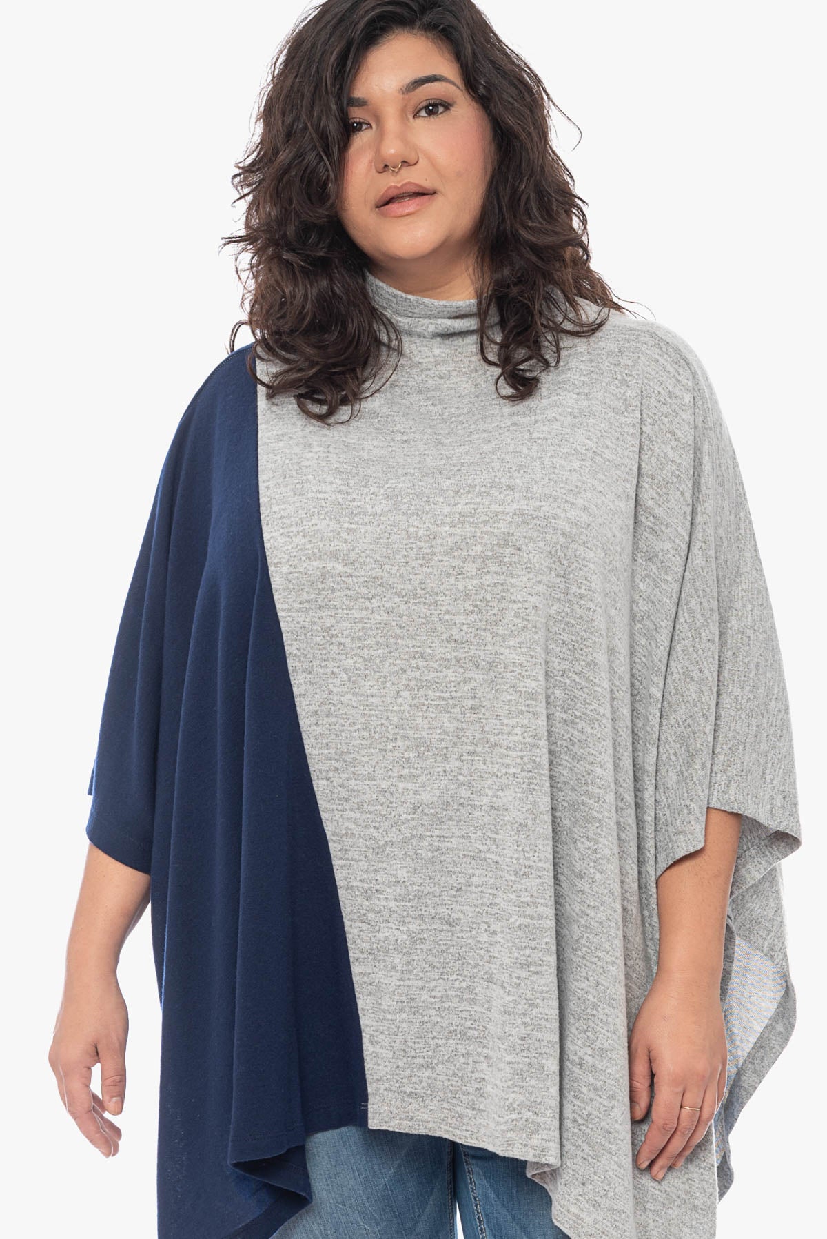 BEXLEY oversized poncho