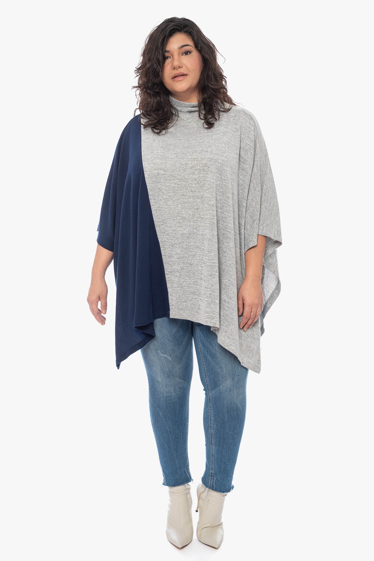 BEXLEY oversized poncho