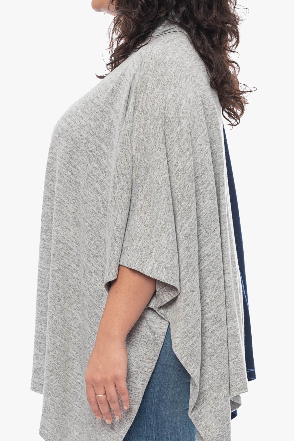 BEXLEY oversized poncho