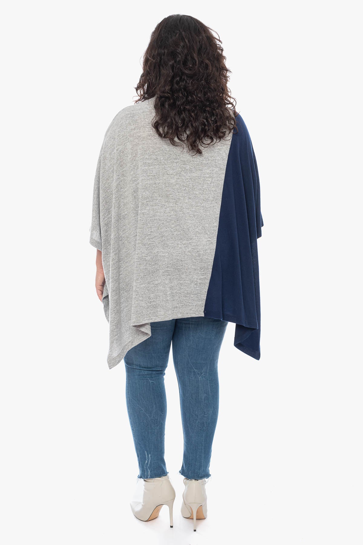 BEXLEY oversized poncho