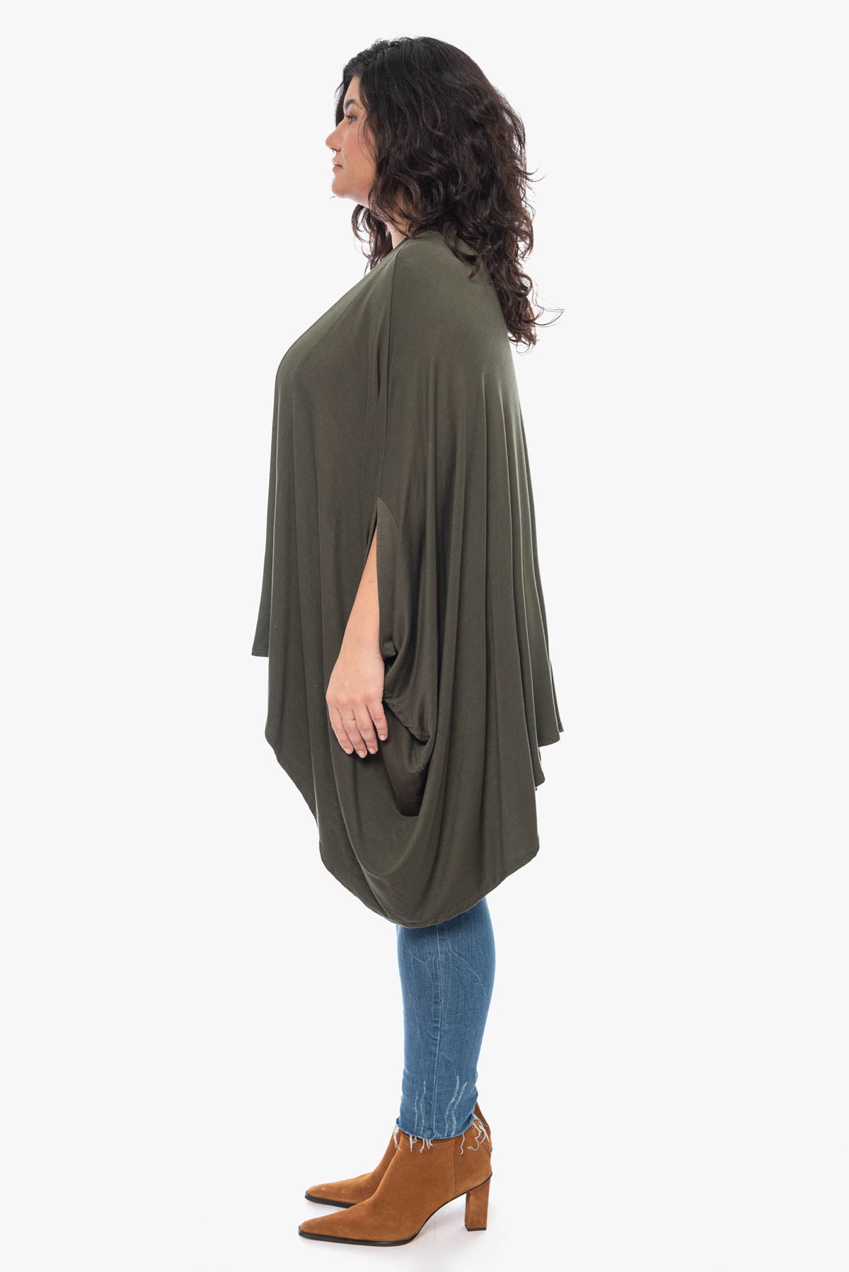 SERENA french terry cardigan