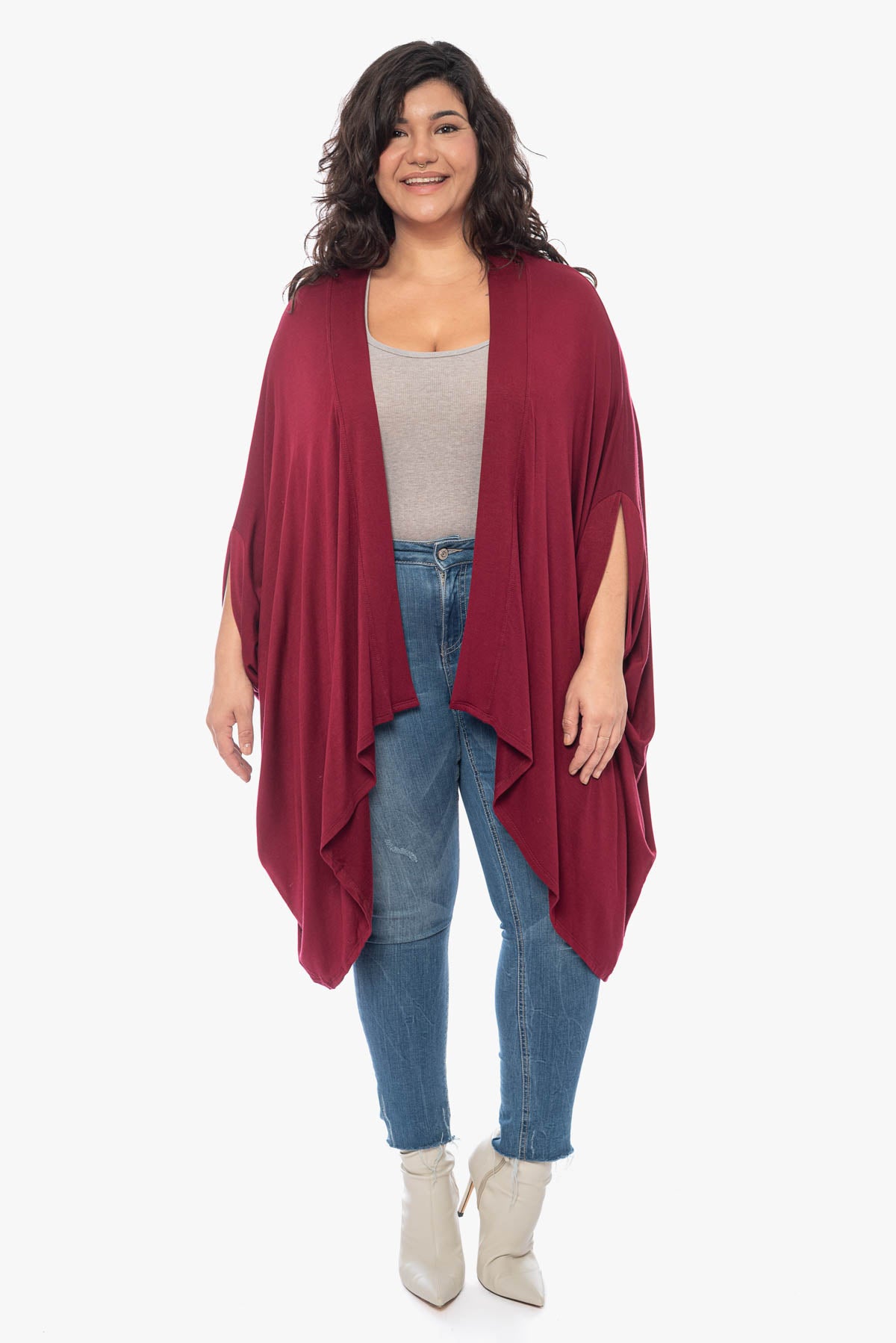 SERENA french terry cardigan
