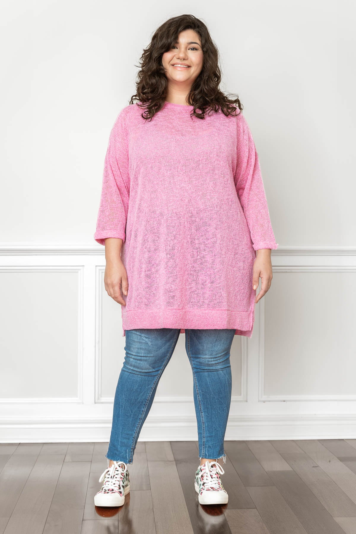 ANNA lightweight tunic knit