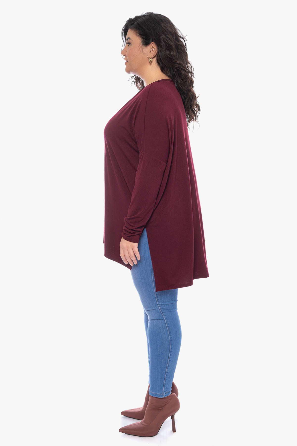 ANNIE V comfy tunic top
