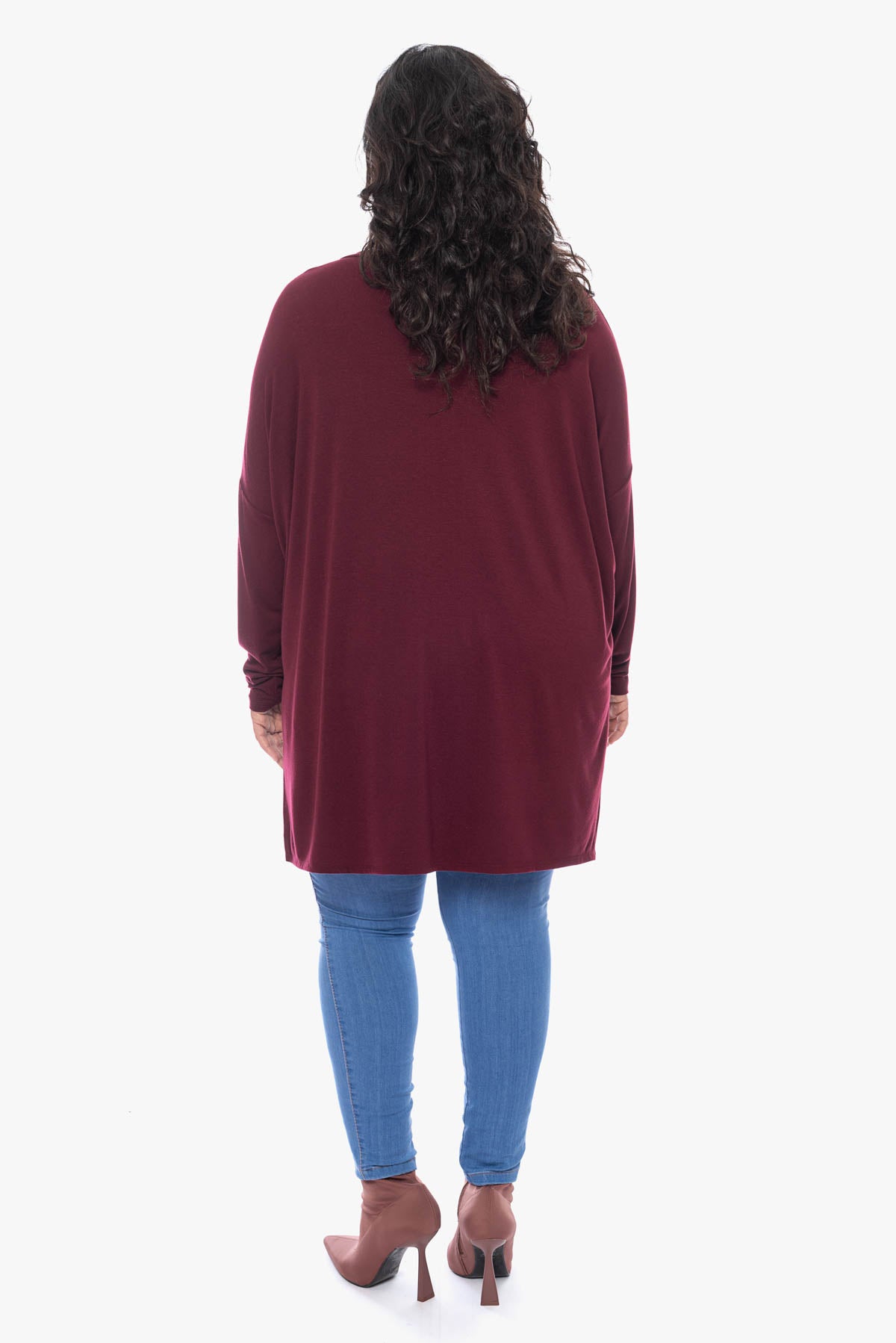 TRINITY loose rayon top