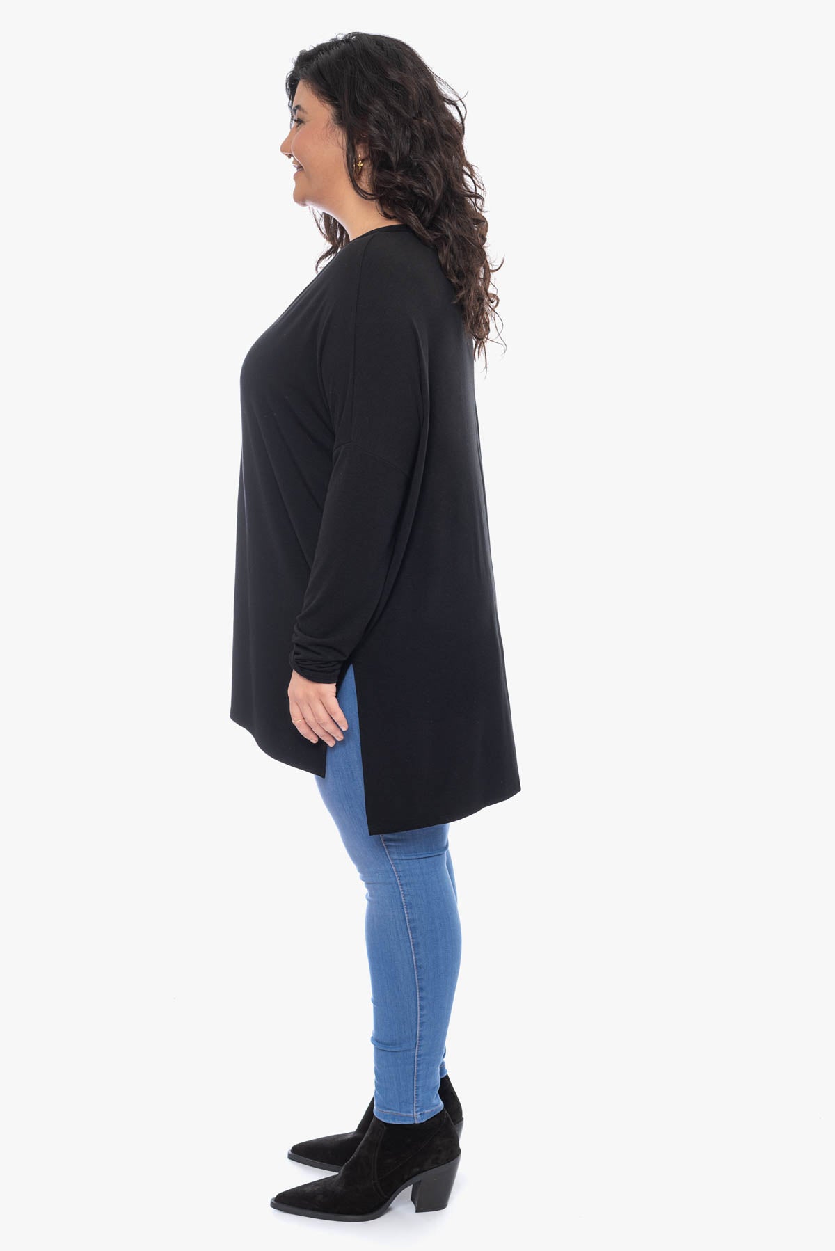 ANNIE V comfy tunic top