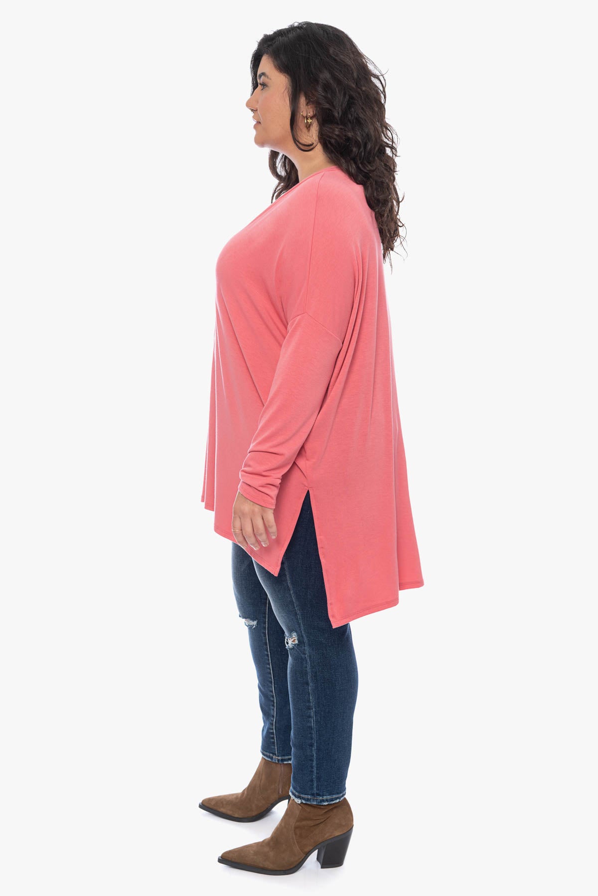 ANNIE V comfy tunic top