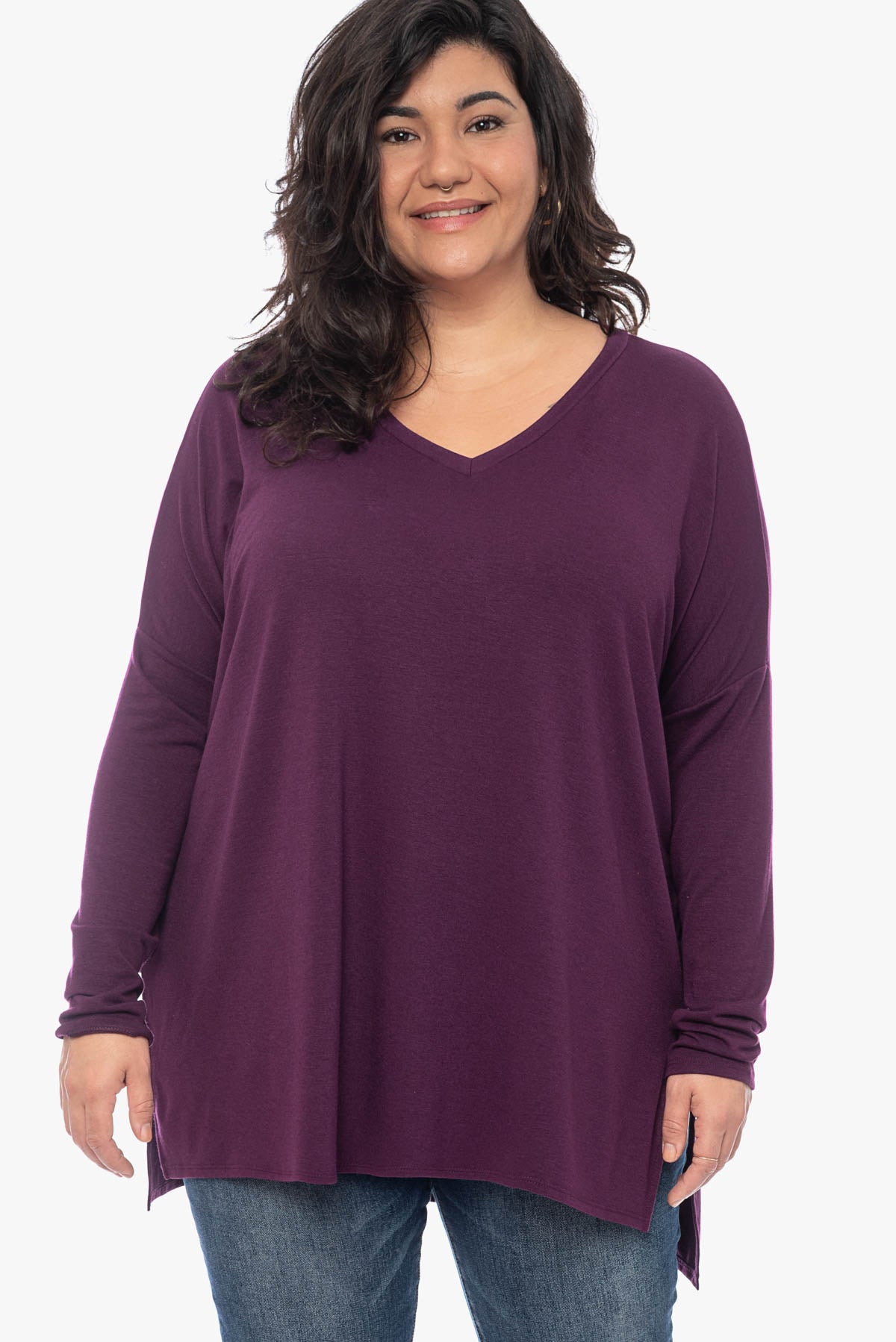 ANNIE V comfy tunic top