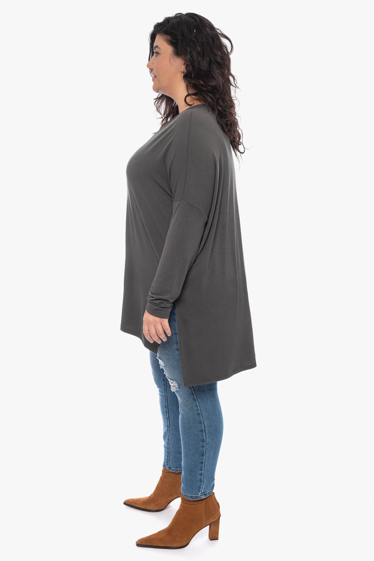 ANNIE V comfy tunic top