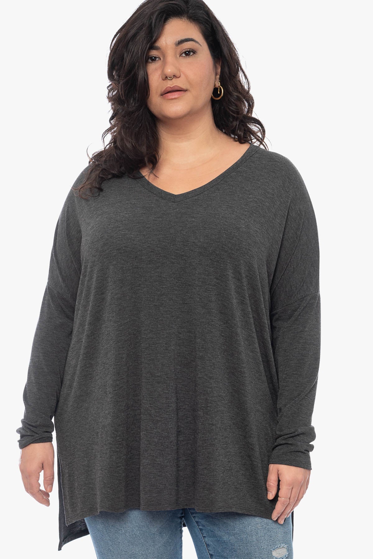 ANNIE V comfy tunic top