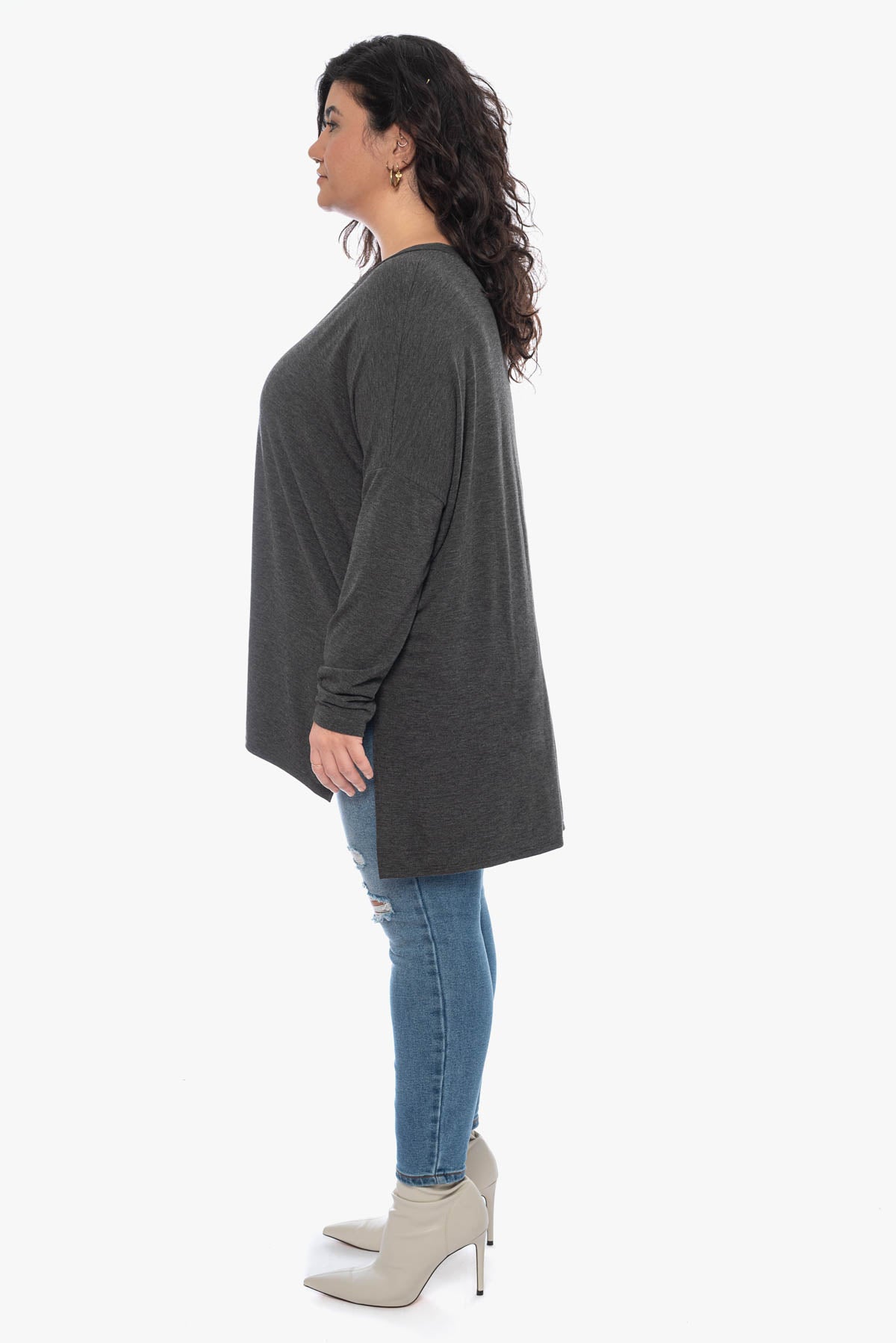 ANNIE V comfy tunic top