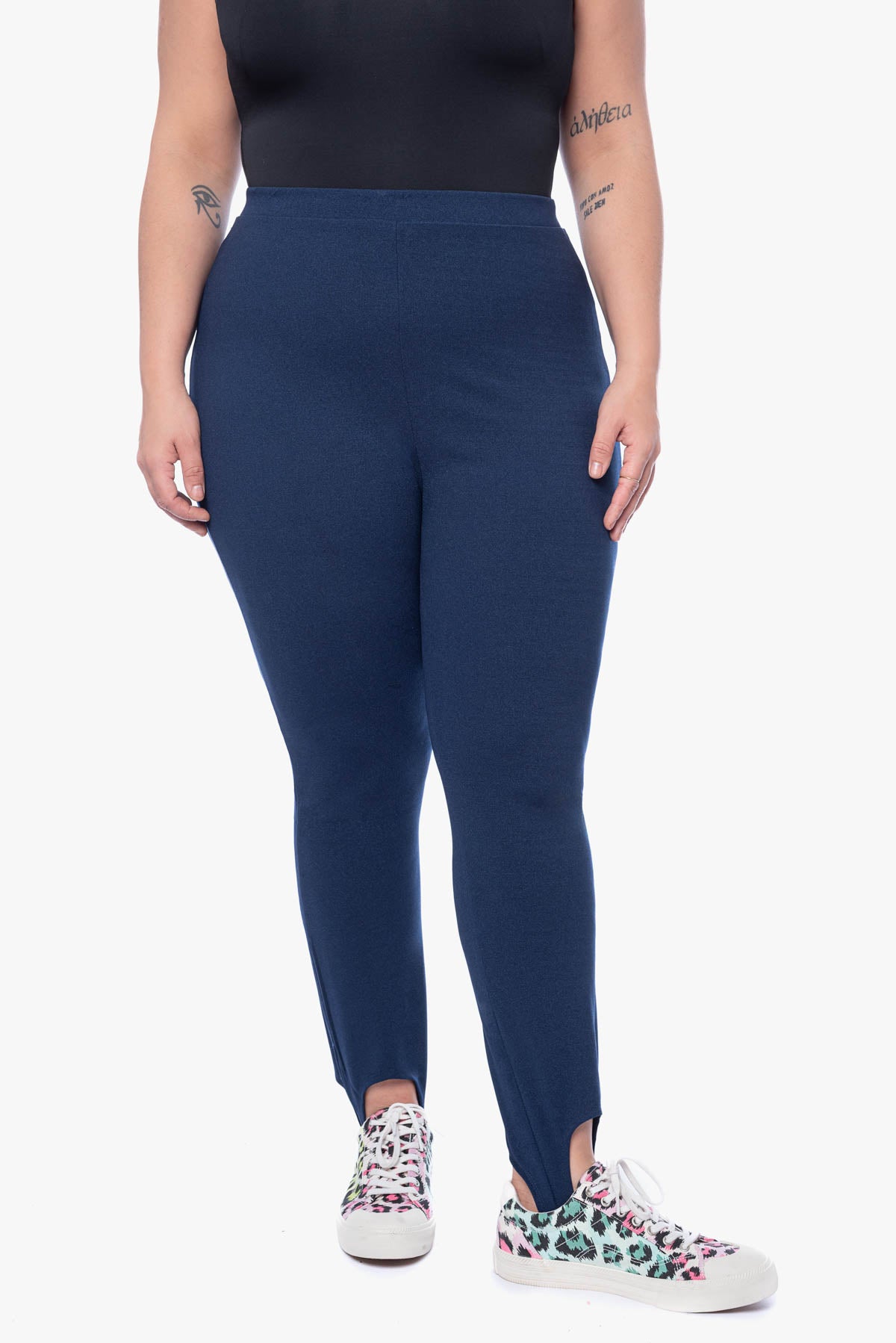 ELENORA comfy leggings in navy