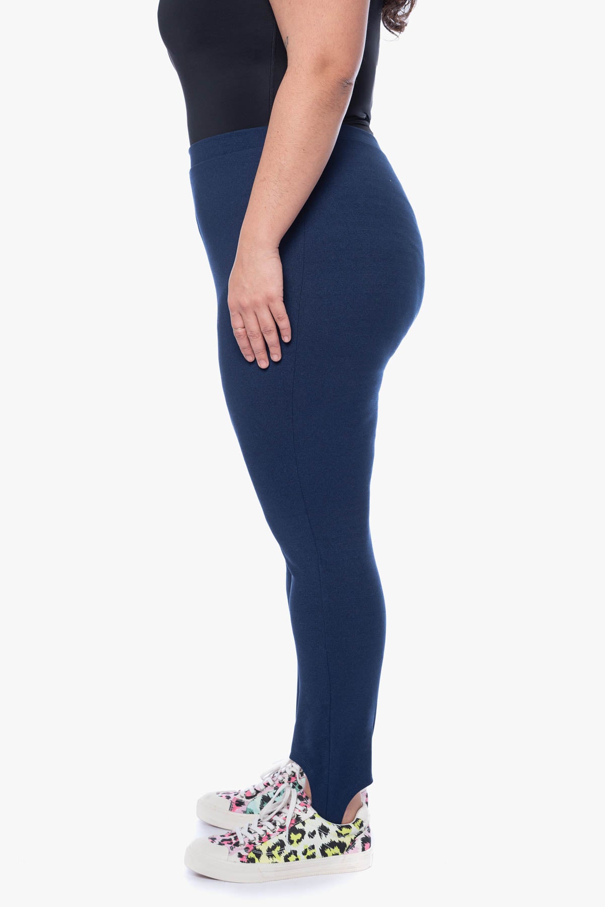 ELENORA comfy leggings in navy