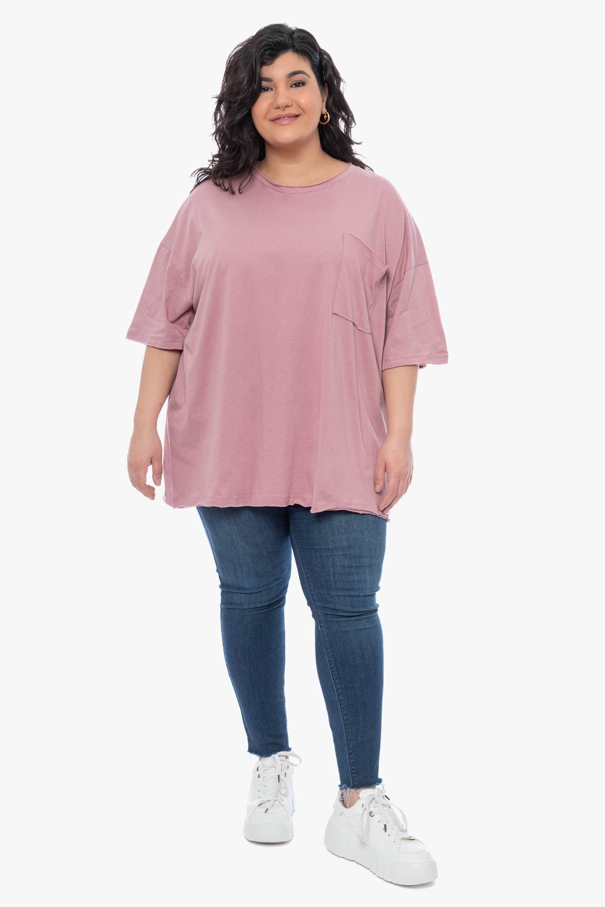 SAVANNA oversized cotton top