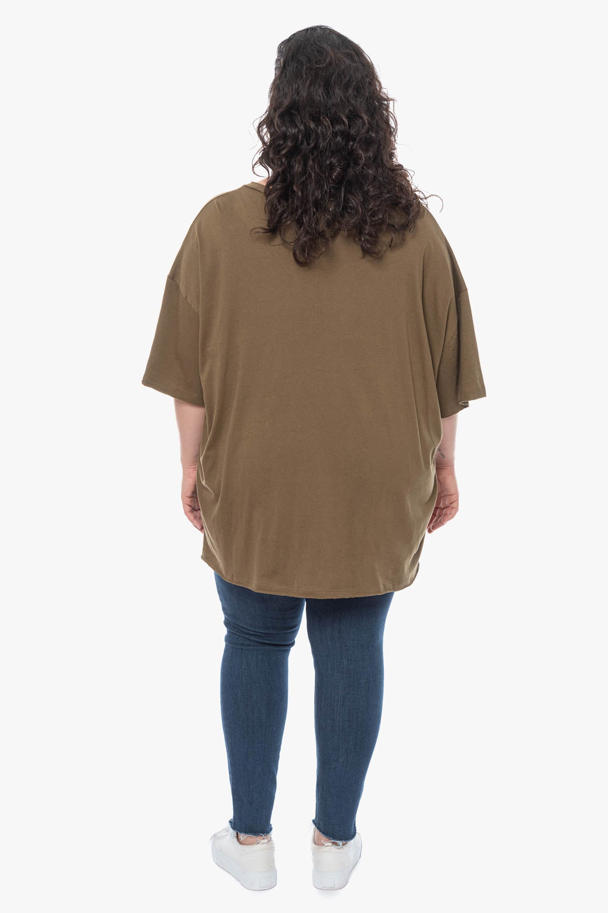 SAHARA oversized cotton top