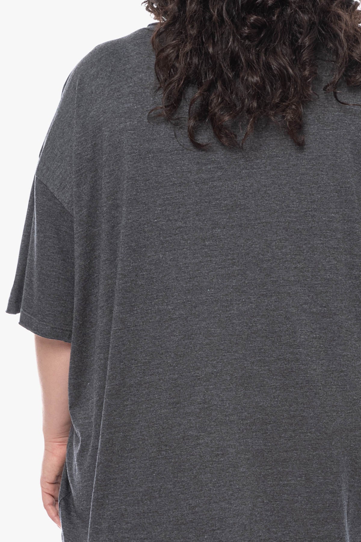 SAHARA oversized cotton top