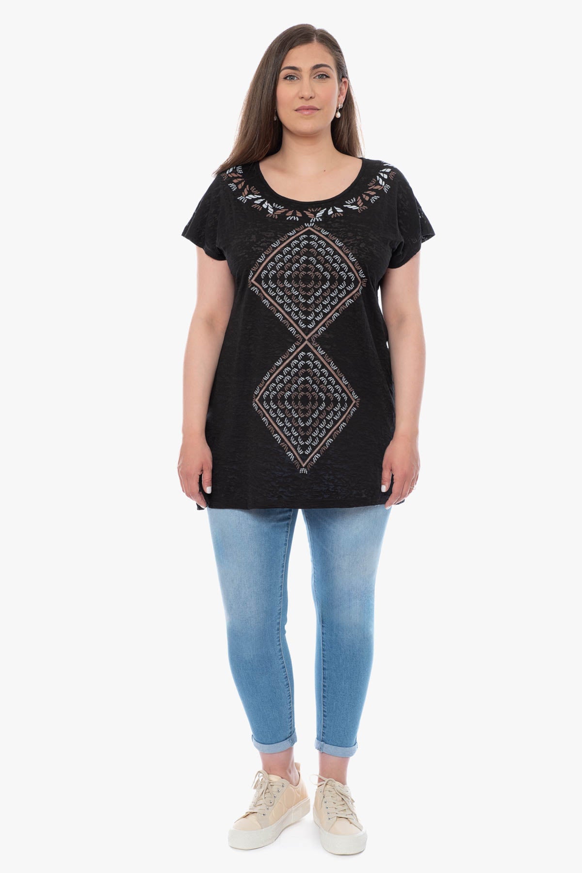 ELIANA printed top