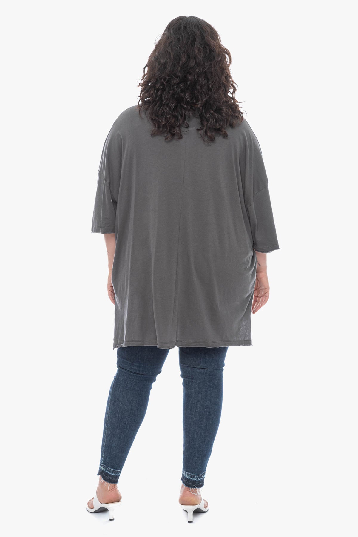 ANNABETH oversized cotton top