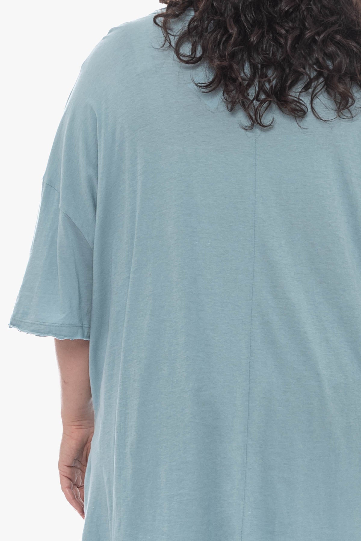 ANNABETH oversized cotton top