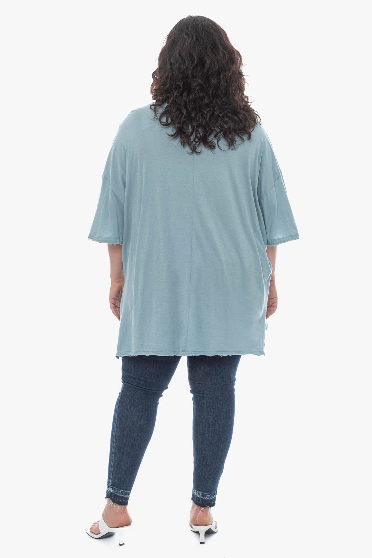 ANNABETH oversized cotton top