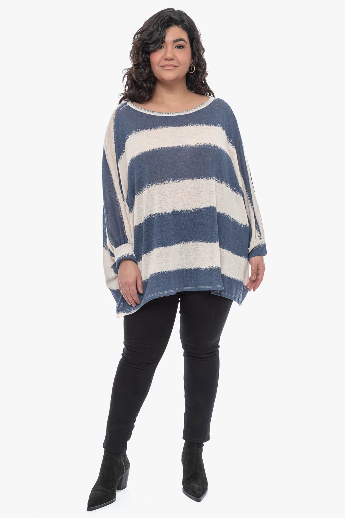 DILLY striped tunic