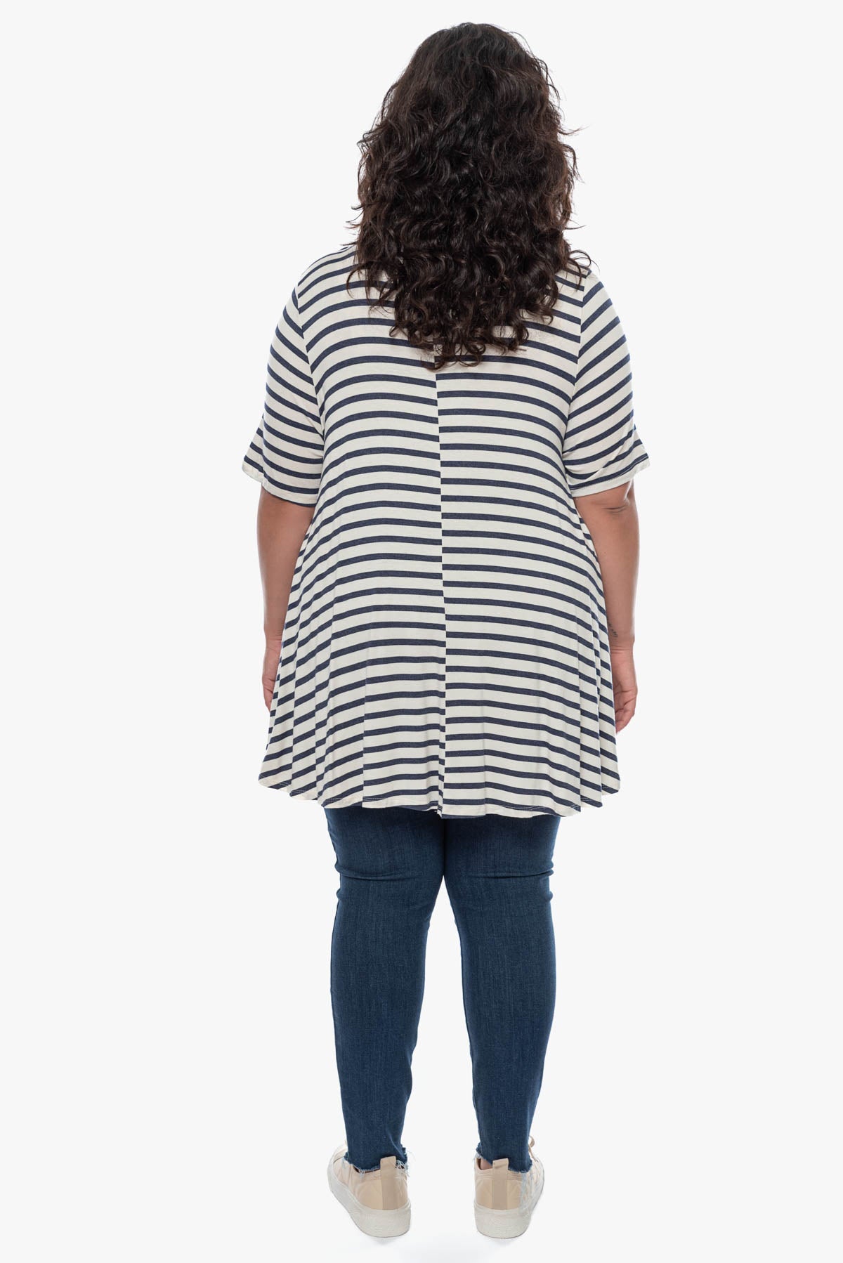 EMELDA striped top